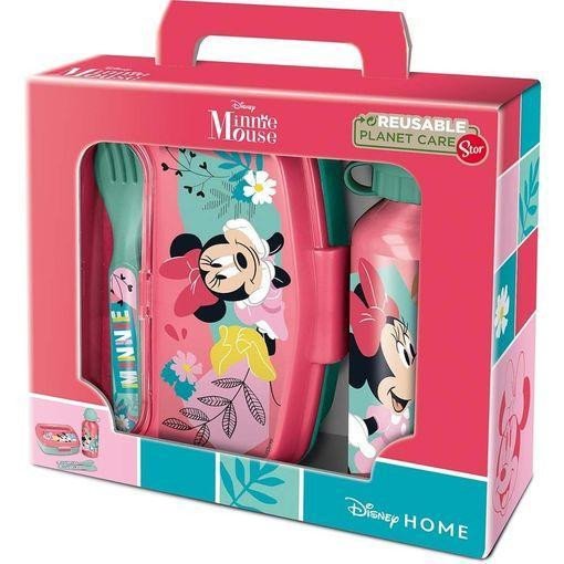 MINNIE GIFT BOX BORRACCIA ALL.400ML+PORTAMERENDA C