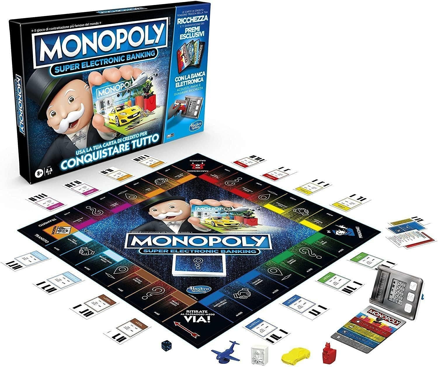 MONOPOLY SUPER ELECTRONIC BANKING E8978