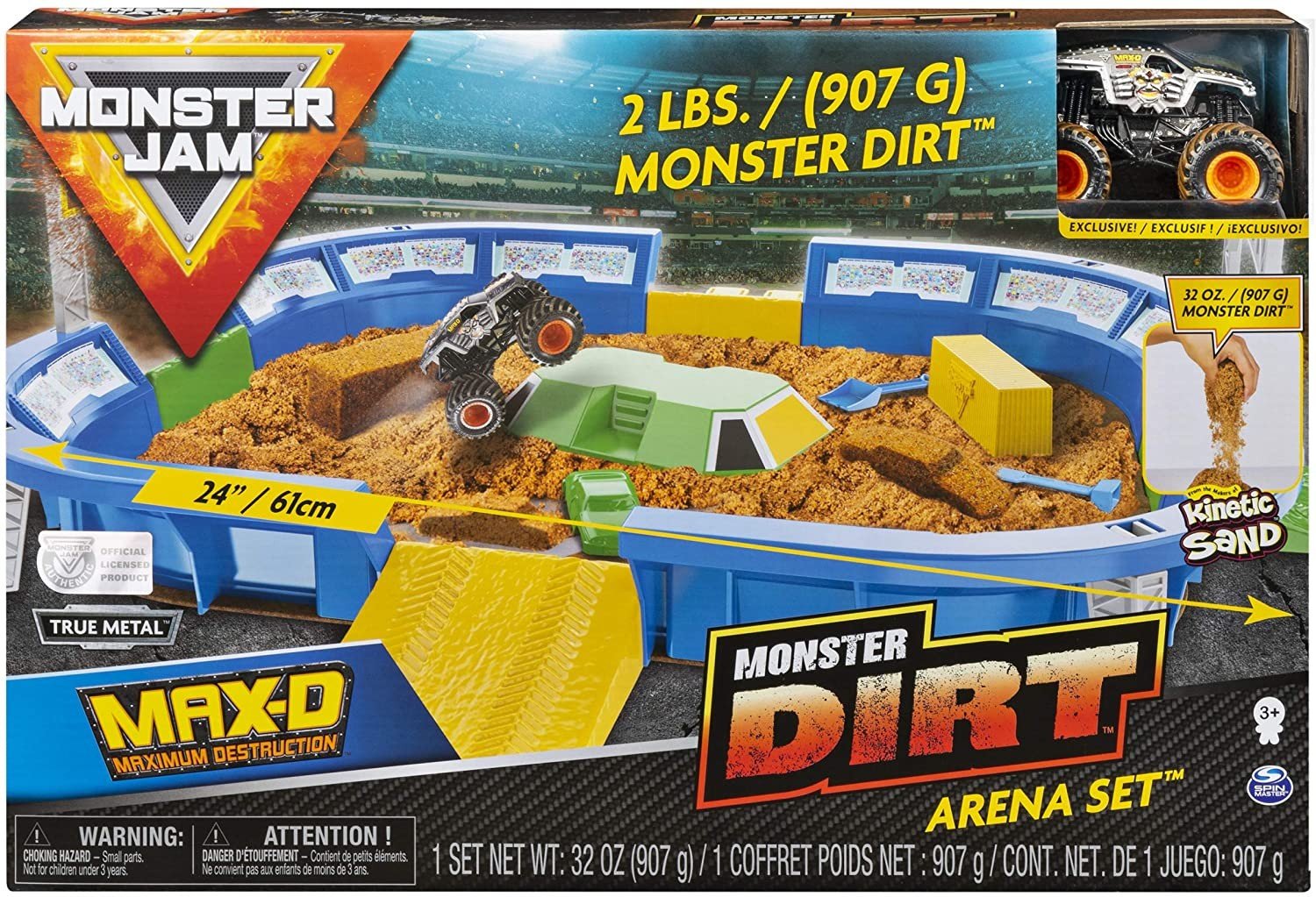 MONSTER JAM ARENA + 1 VEICOLO TRUE METAL - immagine 6