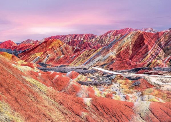 Montagne arcobaleno, cina - 1000p