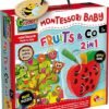 MONTESSORI BABY BRUCO E MELA LEGNO 3D
