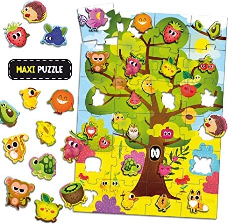 MONTESSORI BABY BRUCO E MELA LEGNO 3D