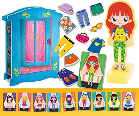 MONTESSORI LEGNO FASHION DOLL