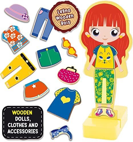 MONTESSORI LEGNO FASHION DOLL