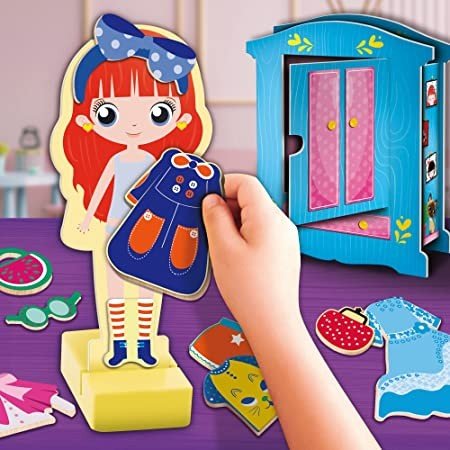 MONTESSORI LEGNO FASHION DOLL