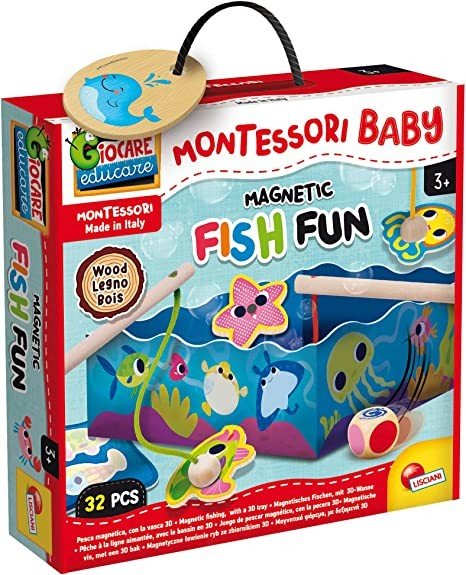 MONTESSORI LEGNO FISH FUN