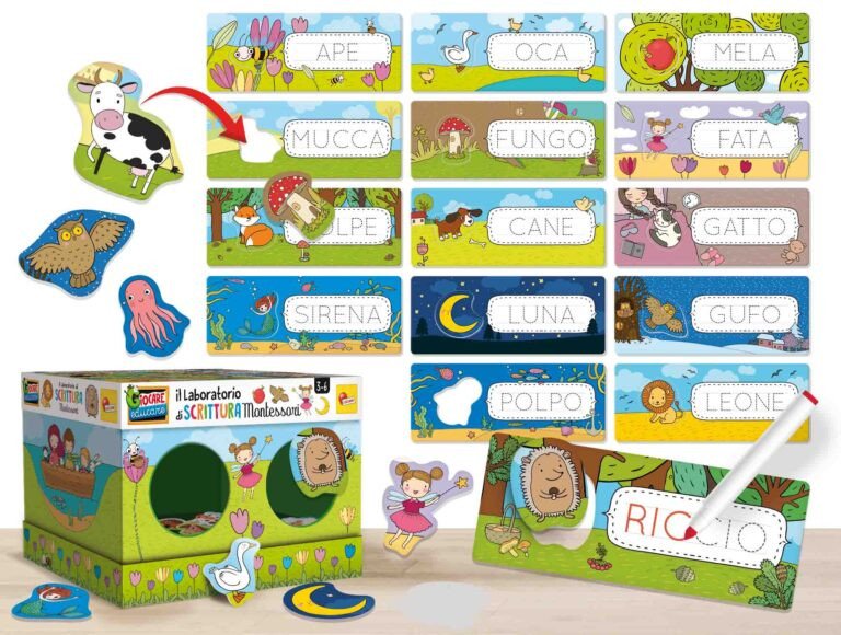 MONTESSORI MAXI LABORATORIO DI SCRITTURA