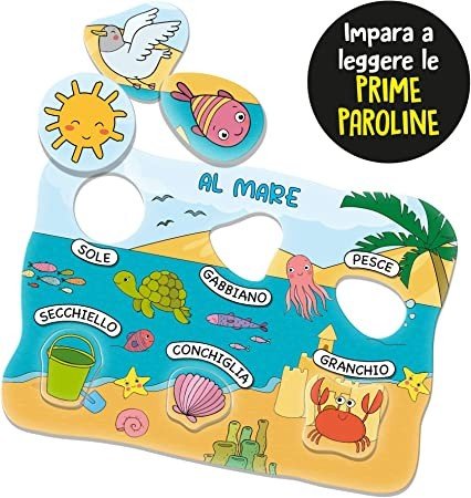 MONTESSORI MAXI TOMBOLA LETTERE E PAROLE