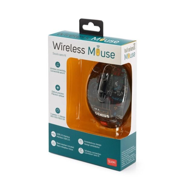 MOUSE WIRELESS -
WIRELESS MOUSE - GENIUS
