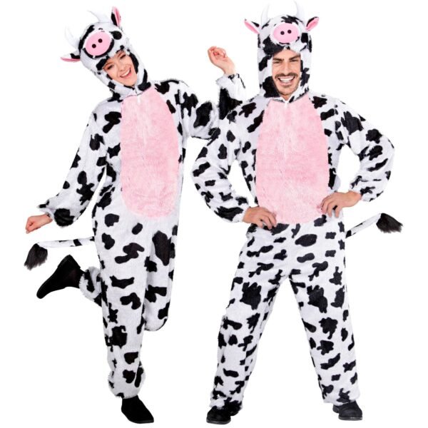 MUCCA FUNNY (costume con cappuccio e maschera)