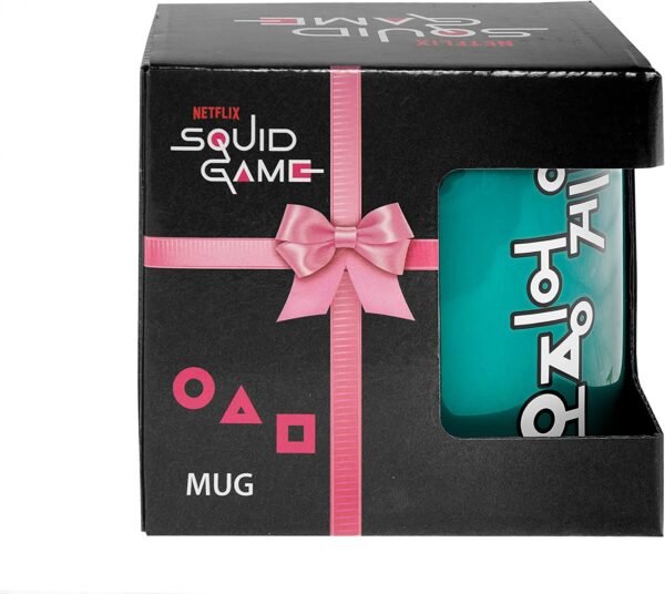 MUG CON PACK SQUID GAME TEAL GREEN