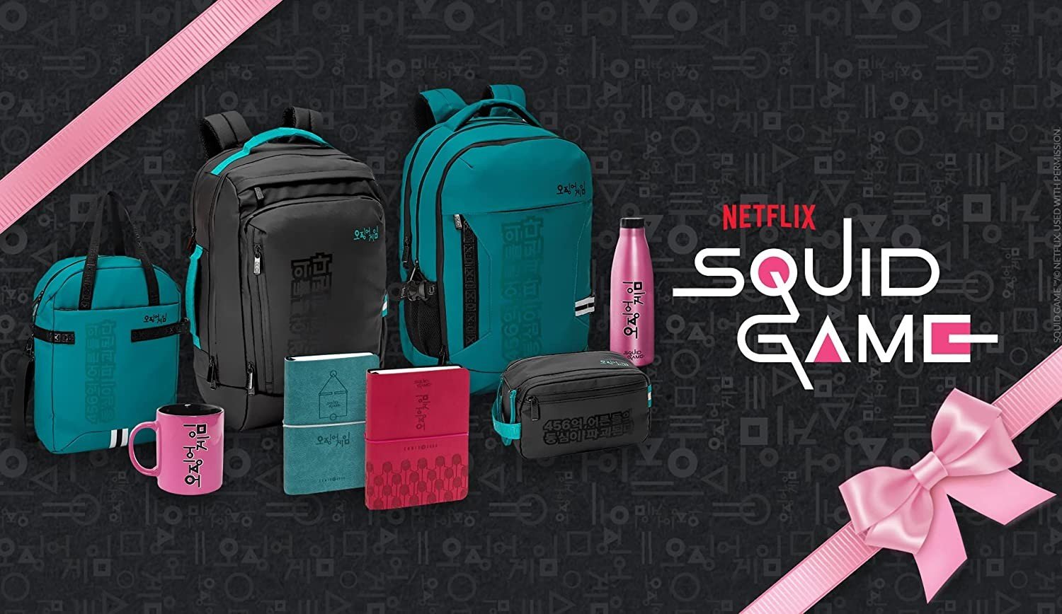 MUG CON PACK SQUID GAME TEAL GREEN - immagine 3