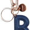 MY INITIAL  - KEY RING - B - BLUE