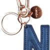 MY INITIAL  - KEY RING - N - BLUE
