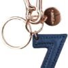 MY INITIAL  - KEY RING - Z - BLUE