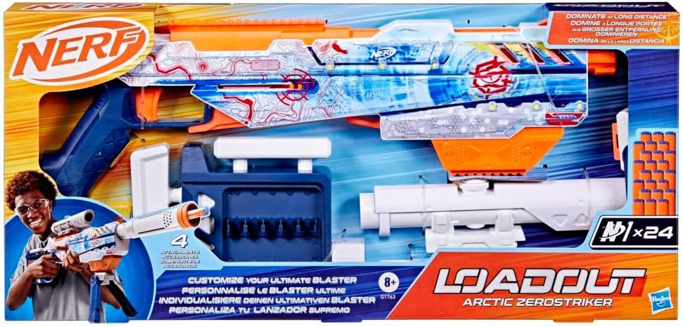 NERF LOADOUT ARCTIC ZEROSTRIKER G1763