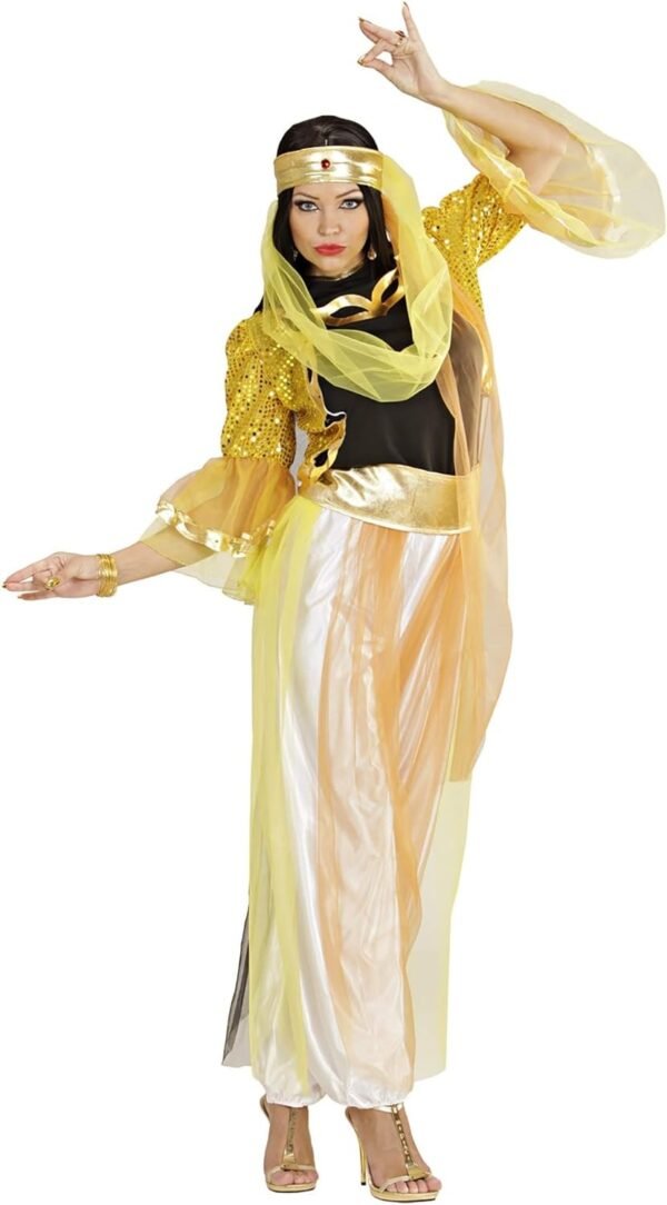 odalisca-camicia-giacca-in-paillettes-pantaloni-con-veli-cintura-copricapo-con-veli-2.jpg "ODALISCA" (camicia, giacca in paillettes, pantaloni con veli, cintura, copricapo con veli)