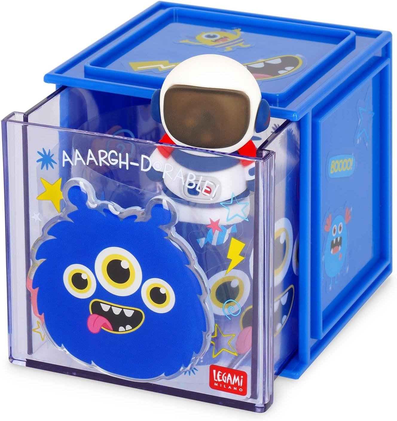 ORGANISER MODULABILE
SCRIVANIA - CUTIE CUBE -
MONSTER - immagine 3