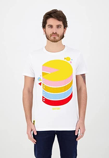 Pac-man - 3D Pac-man Men's T-shirt - M
