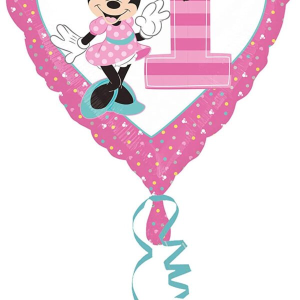 Pallone foil standard 43cm Minnie 1stBD    PZ
