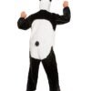PANDA IN PELUCHE SOFT (costume con cappuccio e maschera)