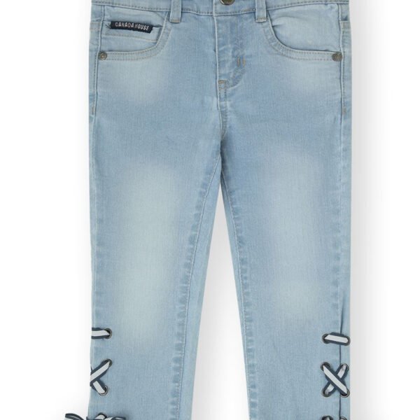 PANTAL&Oacute;N  BARDOT - DENIM AZUL -    4Y - 1
