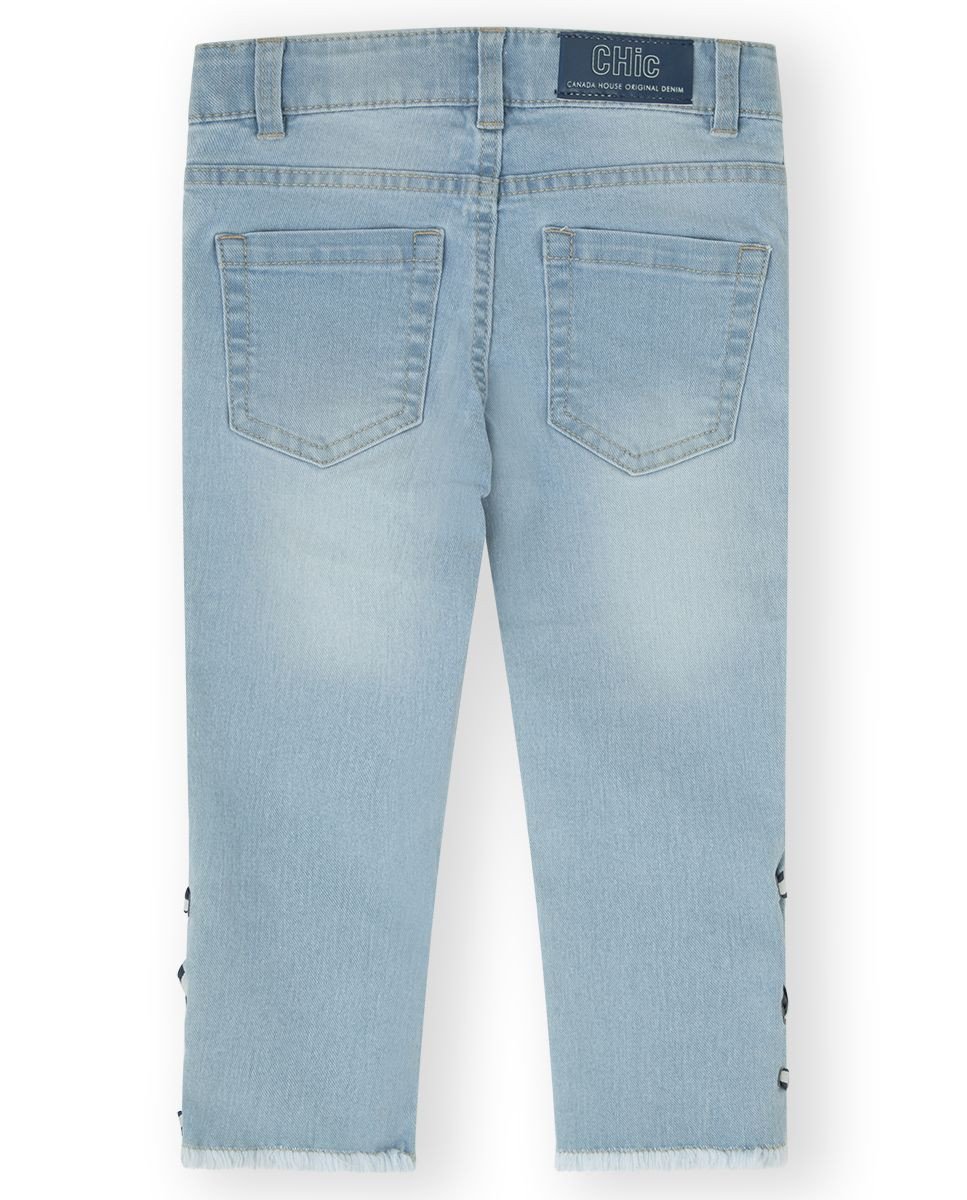 PANTALÓN BARDOT - DENIM AZUL - 8Y - 1 - immagine 2