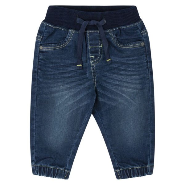 PANTAL&Oacute;N  BBPIRATES - DENIM AZUL -   12M - 1