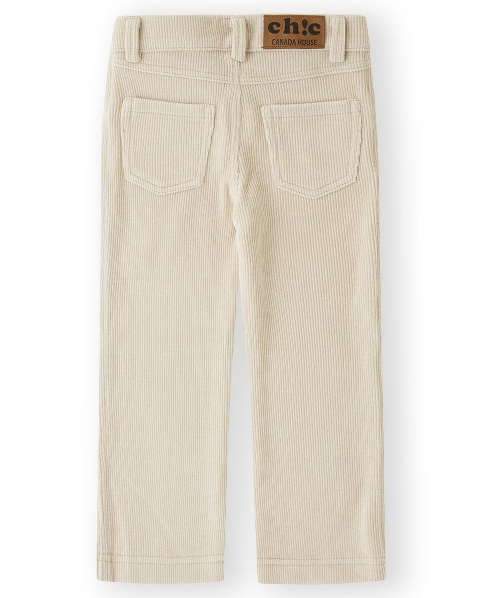 PANTALON CARLA - BEIGE - 8Y - 1 - immagine 4