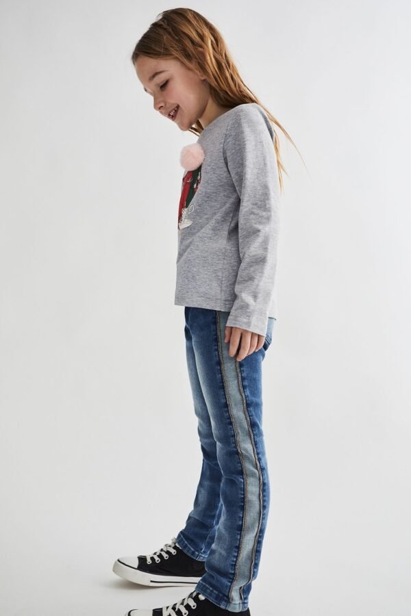 PANTALON NICKY   - DENIM AZUL -    4Y - 1