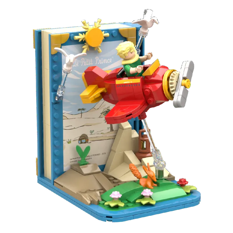 IL PICCOLO PRINCIPE BOOKEND SET COSTRUZIONI 276PZ - immagine 2