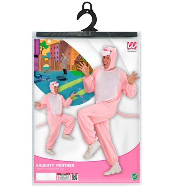 Pantera comica (costume, copricapo con maschera)