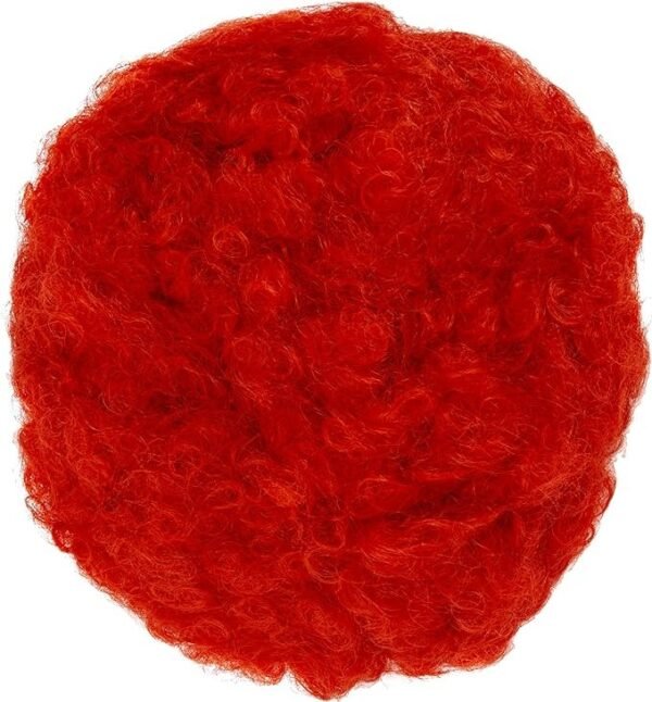 PARRUCCA AFRO ROSSA