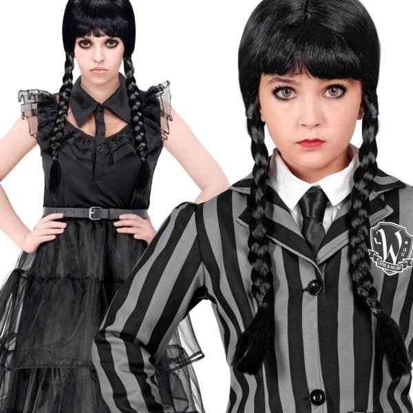 PARRUCCA DARK GIRL in sacchetto