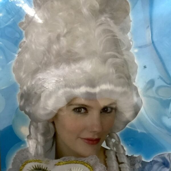 Parrucca granduchessa bianca