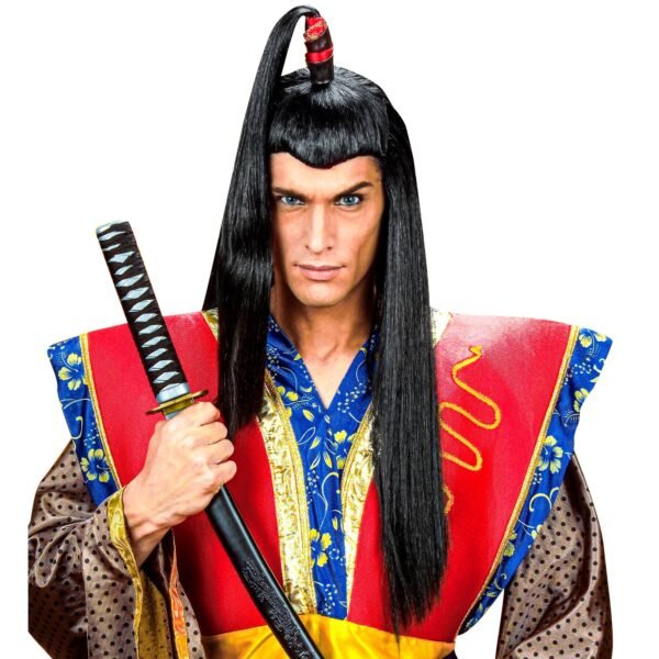 PARRUCCA SAMURAI LUNGA in scatola
