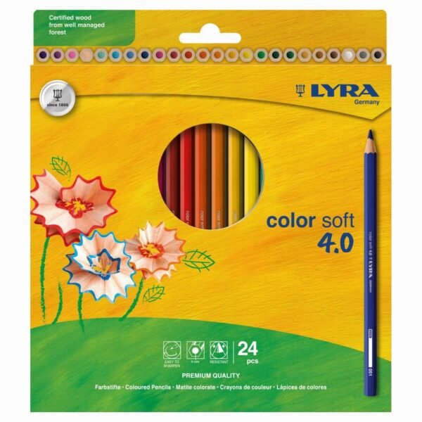 PASTELLI LYRA COLOR SOFT 4.0 24 PZ