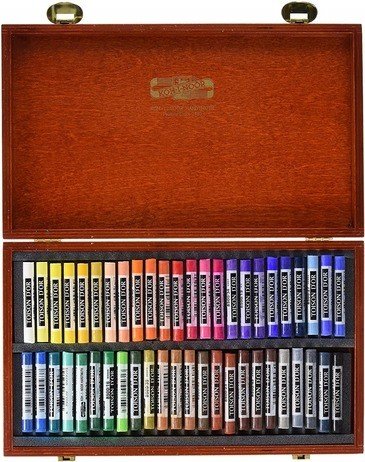 PASTELLI SOFT PASTEL TOISON D'OR 48PZ CASS.LEGNO