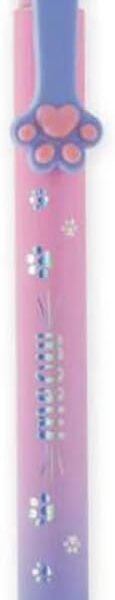 Penna a sfera - meow - kitty - blue ink