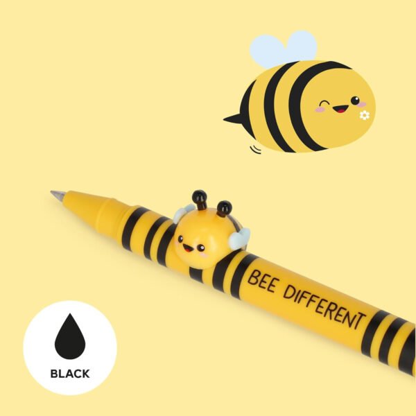 Penna gel animal. decorativo - lovely friends - bee