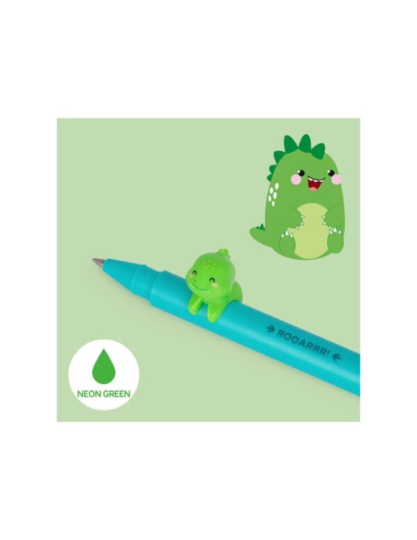 PENNA GEL ANIMAL. DECORATIVO -
LOVELY FRIENDS - DINO