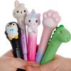 Penna gel antistress - squeezies - penguin