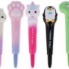 Penna gel antistress - squeezies - penguin