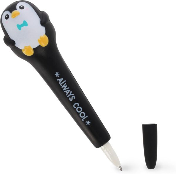 Penna gel antistress - squeezies - penguin