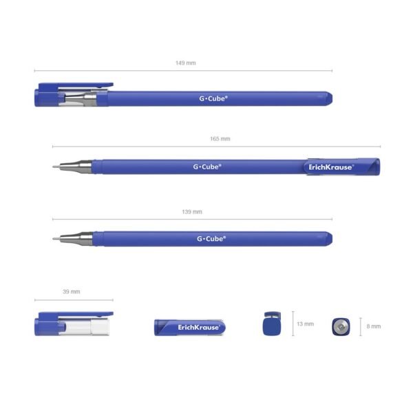 PENNA GEL EK G-CUBE. BLU