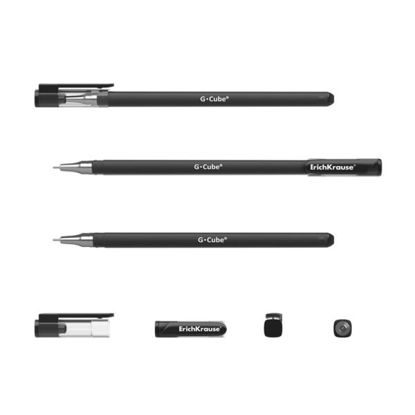 PENNA GEL EK G-CUBE NERO
