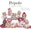 PEPOTE ORIGINAL FUNTASTIC DOLL ASSORTITE