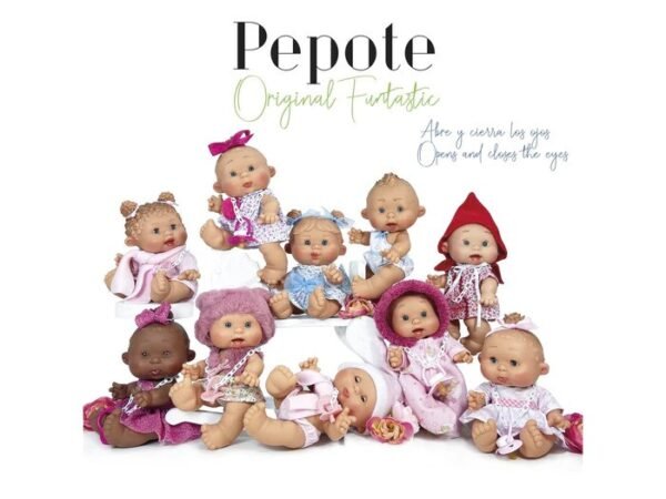 PEPOTE ORIGINAL FUNTASTIC DOLL ASSORTITE