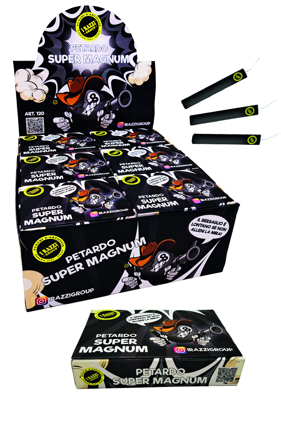 Petardo Super Magnum sc. 20 pz.