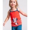 PIGIAMA MANICA CORTA BRETELLES MINNIE